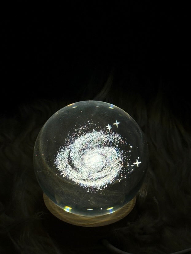 Space Lamp | Crystal Ball Lamp 6cm