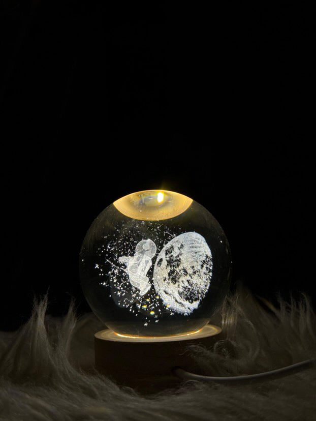 Space Lamp | Crystal Ball Lamp 6cm