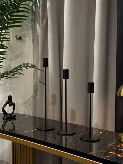 The Monarch Candle Stand Set – Crafted in Iron